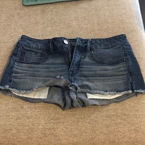 American eagle denim shorts